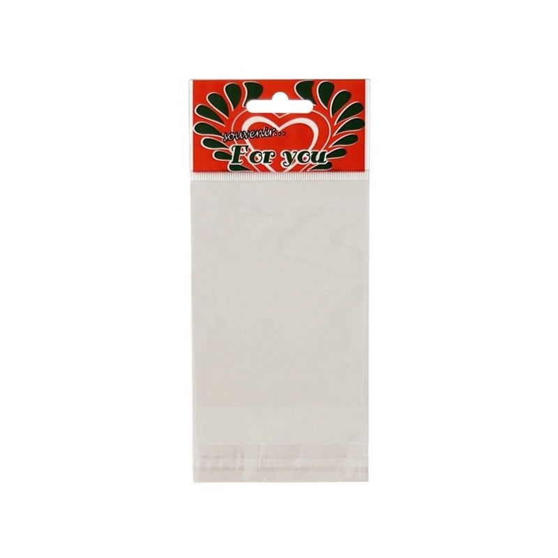 Bopp Clear Self Sealing Cellophane Bags Hediye Kartı ve Oyuncak Dolabı için Özel