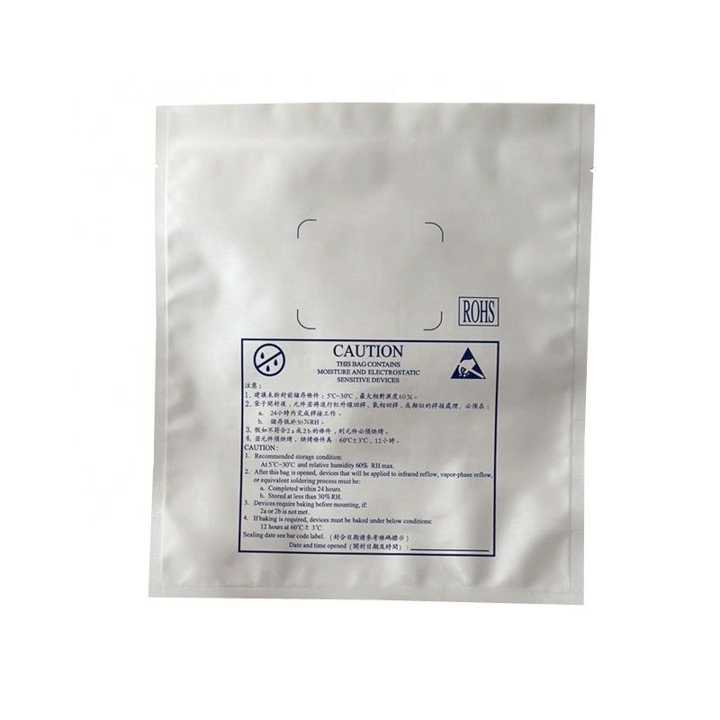 Nem Engelli PET / AL / PE Elektronik Cihazların ESD Koruması İçin Alüminyum Paketleme