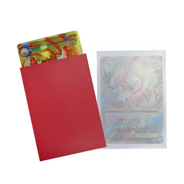 OEM Şık Kart Koltukları 1000Pcs Mat Kart Koltukları Oyun Fotoğraf Kartı Ticaret Ambalajı Stand Up Pocket Printer