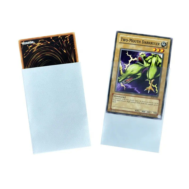 Temiz Beyaz Premium TCG Kart Koltukları Ejderha Kalkanı Destek Koltukları Deck Kartları Koruyucu