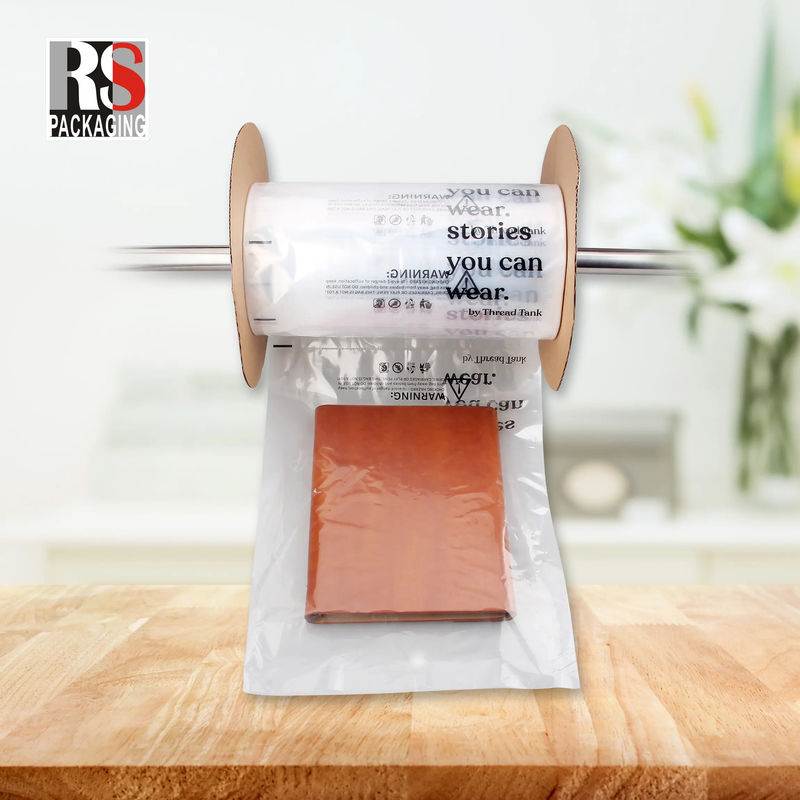 Özel Standart Plastik Poly Otomatik Çantalar Otomatik Paketleme Çantaları için Bir Rulo Çantaları
