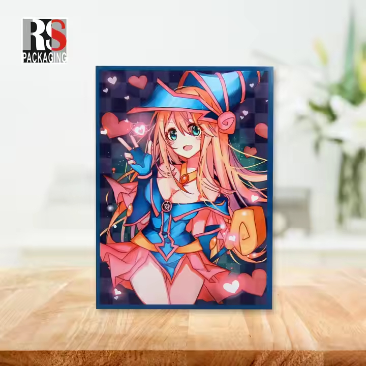 Uç Baskı Teknolojisi ve Mat Efektli Standart 67x92mm MTG Kart Kılıflarını Özelleştirin