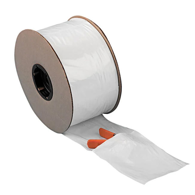 Otomatik Torbalama Sistemleri için Rulo Halinde Özel Önceden Açılmış PE Polietilen Torbalar