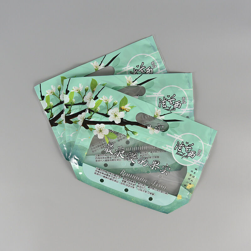 Yüksek Kaliteli Özel Tekrar Kullanılabilir Sisle Dayanıklı Taze Havalandırma Deliği Meyve Sebze Torbaları Fermuar Meyve Üzüm Torbaları