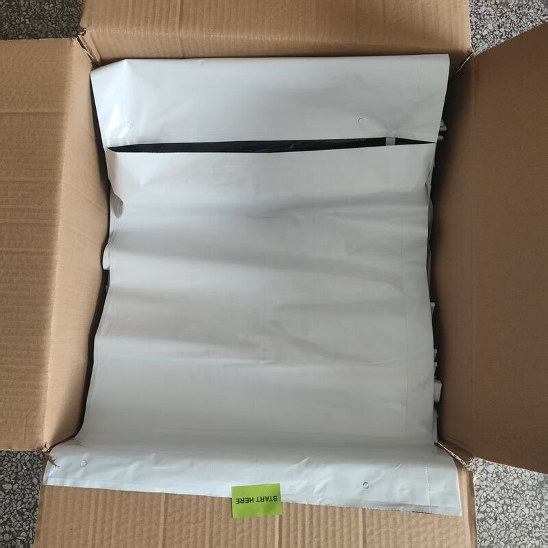 Otomatik Paketleme için Özel Boyutlu Isı Mühürlenebilir Geri Dönüştürülebilir Önceden Açılmış Poli Torbalar